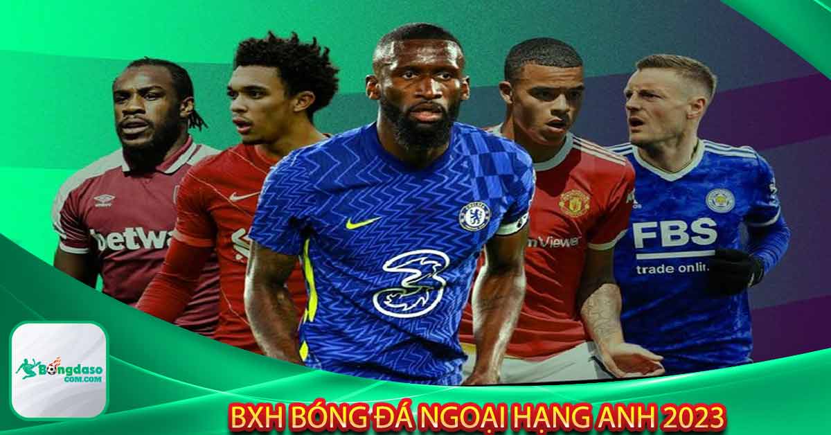 BXH bóng đá Ngoại Hạng Anh 2023 – Premier League